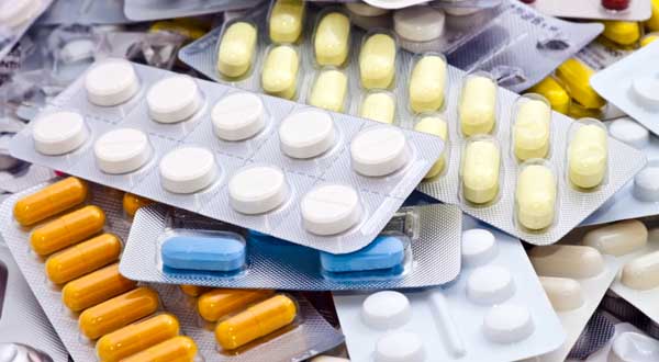 Medical supplies, pills and capsules