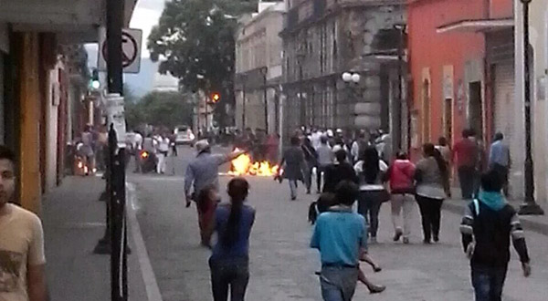 barricadas centrio historico