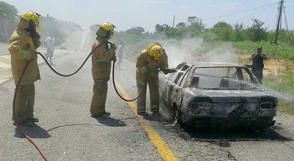 incendio auto
