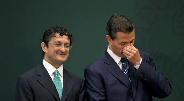 Virgilio Andrade Martinez, Enrique Pena Nieto,