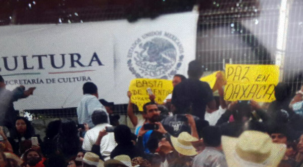 protesta auditorio