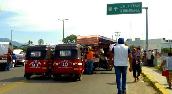 mototaxis bloquean