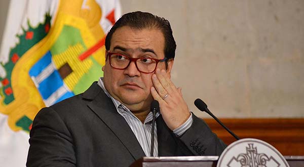 El Gibernador de Veracruz, Javier Duarte.